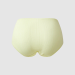 JAJU Cotton Pointelle Hip Hugger Panty (Yellow) — нежность хлопка и воздушная лёгкость для повседневного комфорта