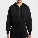 Nike Women's Nike Sportswear Phoenix Fleece Crop Full-Zip Hoodie