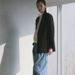 KUHO [Archi Blazer] Linen Stretch Tailored Jacket - Black