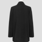 KUHO [Archi Blazer] Linen Stretch Tailored Jacket - Black