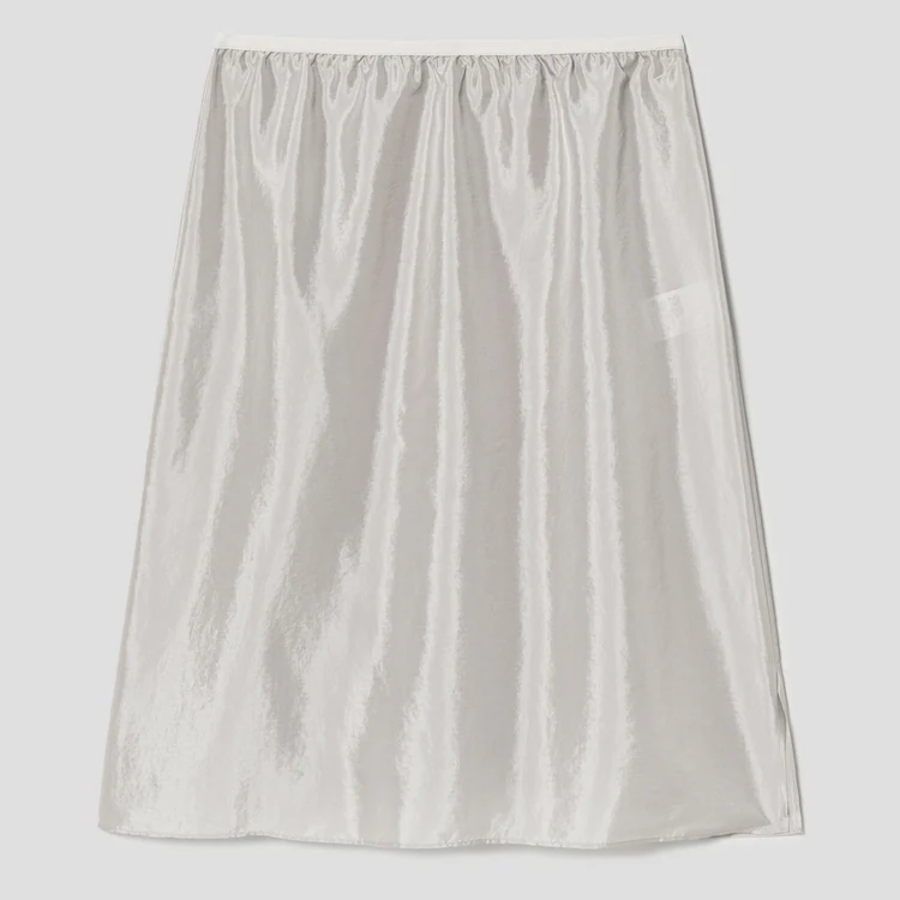 KUHO Wrap Detail Short Sleeve Dress - Beige