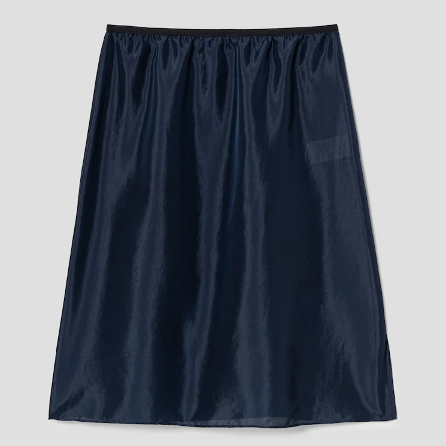 KUHO Wrap Detail Short Sleeve Dress - Navy