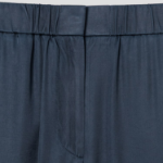 KUHO Fluid Banding Wide Pants - Navy