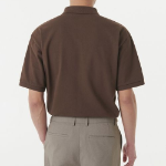 Relaxed Fit Piqué Polo Shirt [Baroque Brown]