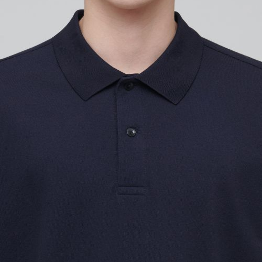 Piqué Polo Shirt [Navy]
