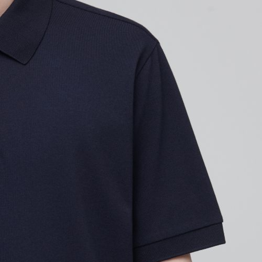 Piqué Polo Shirt [Navy]