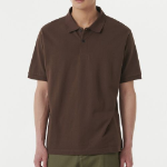 Basic Piqué Polo Shirt [Baroque Brown]