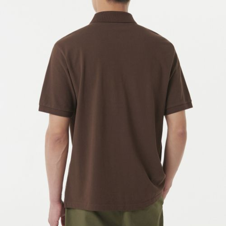 Basic Piqué Polo Shirt [Baroque Brown]