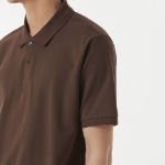 Basic Piqué Polo Shirt [Baroque Brown]