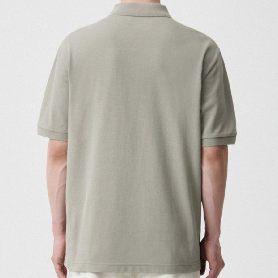 Basic Piqué Polo Shirt [Pistachio]