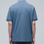[Cooltandard] Piqué Polo Shirt [Blue Gray]