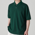 [Cooltandard] Relax Fit Piqué Polo Shirt [Green]