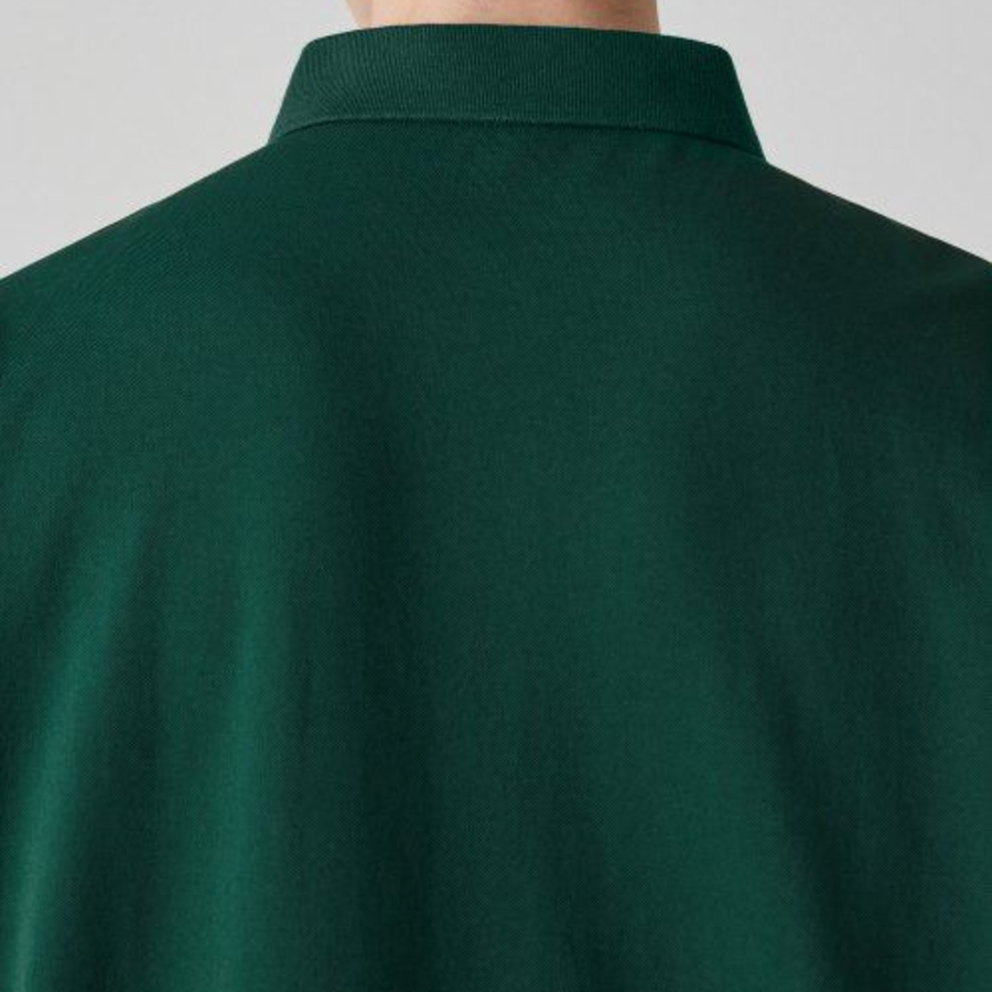 [Cooltandard] Relax Fit Piqué Polo Shirt [Green]