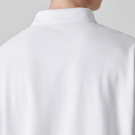 [Cooltandard] Oversize Piqué Polo Shirt [White]