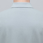 Basic Piqué Polo Shirt [Light Grey]