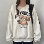 Bear Print Sweatshirt