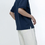 [Cooltandard] Relax Fit Piqué Polo Shirt [Turquoise]