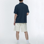 [Cooltandard] Relax Fit Piqué Polo Shirt [Turquoise]