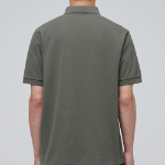 Basic Piqué Polo Shirt [Dusty Khaki]