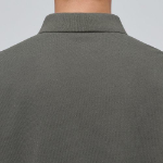 Basic Piqué Polo Shirt [Dusty Khaki]