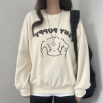Puppy Printing Sweatshirt
