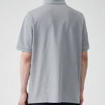 [Cool Standard] Piqué Polo Shirt [Light Gray]