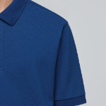Basic Piqué Polo Shirt [Classic Blue]