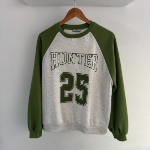Lettering Raglan Sweatshirt