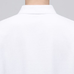 Relax Fit Piqué Polo Shirt [White]