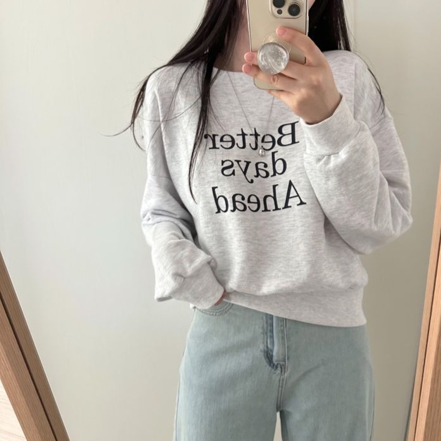 Better Day Crop Sweatshirt