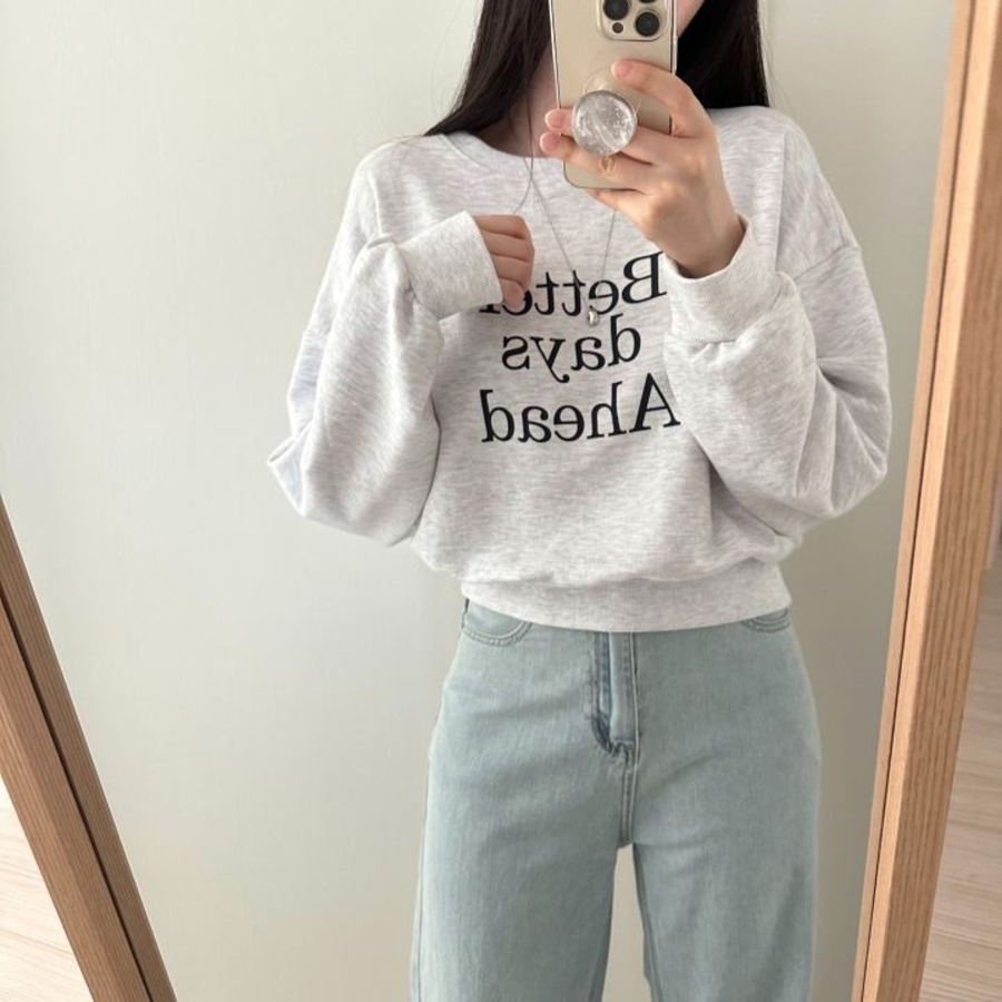 Better Day Crop Sweatshirt