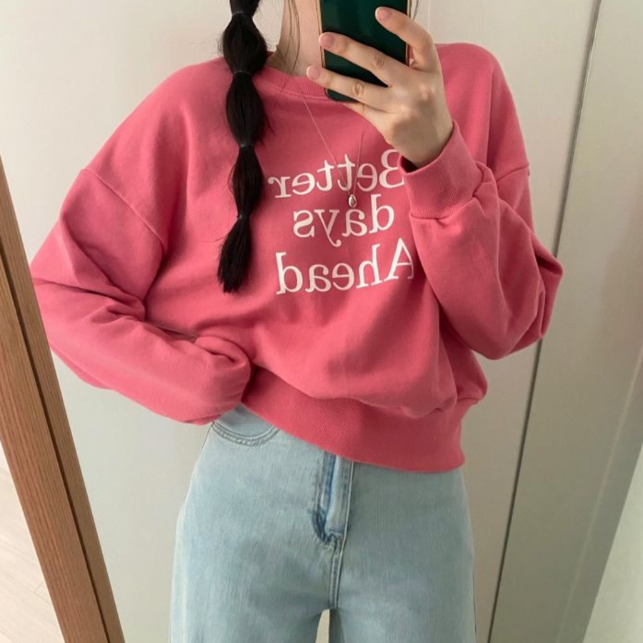 Better Day Crop Sweatshirt