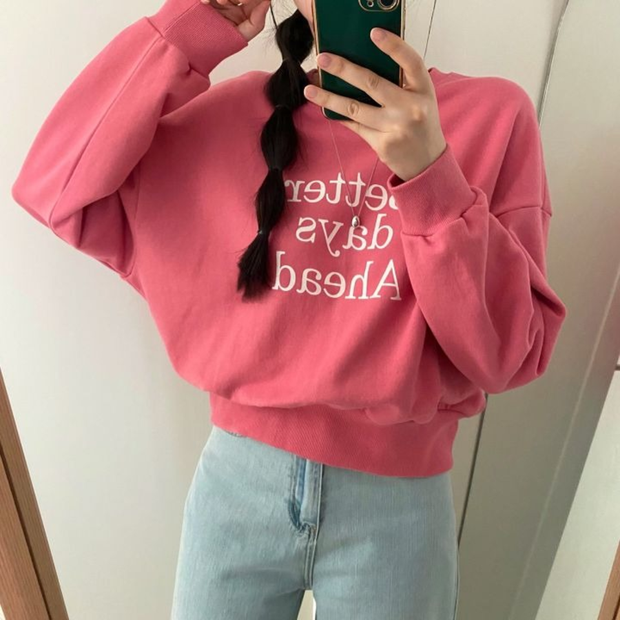 Better Day Crop Sweatshirt