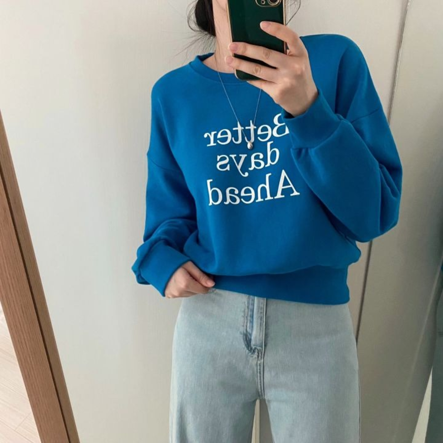 Better Day Crop Sweatshirt