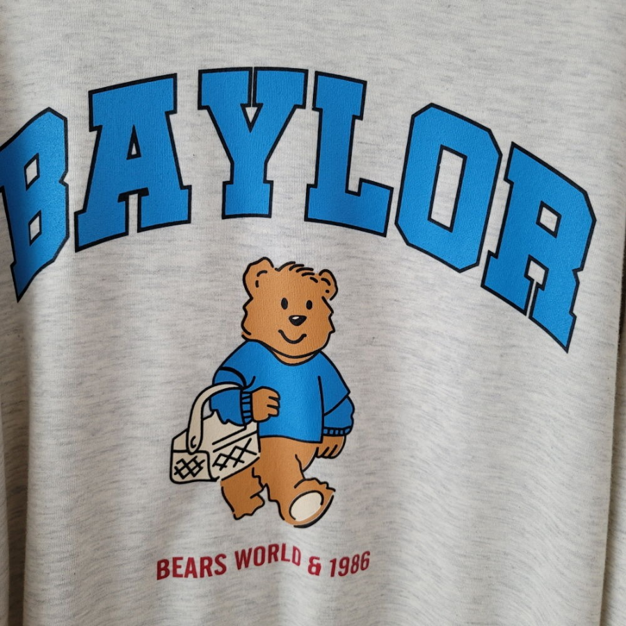 Baylor Bear Oversized Sweatshirt