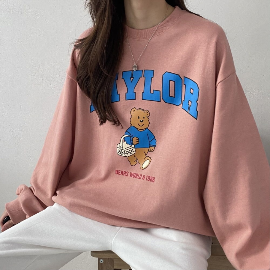 Baylor Bear Oversized Sweatshirt