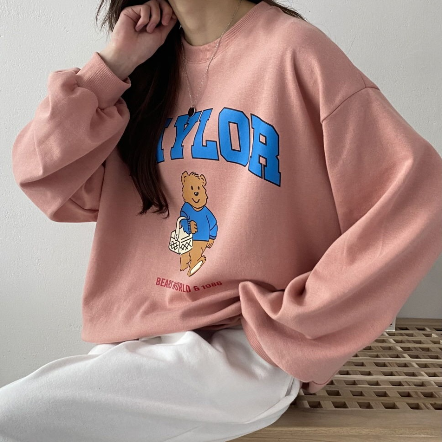 Baylor Bear Oversized Sweatshirt