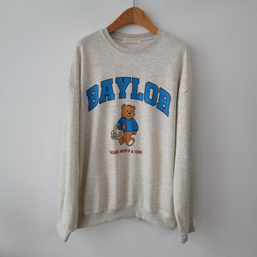 Baylor Bear Oversized Sweatshirt
