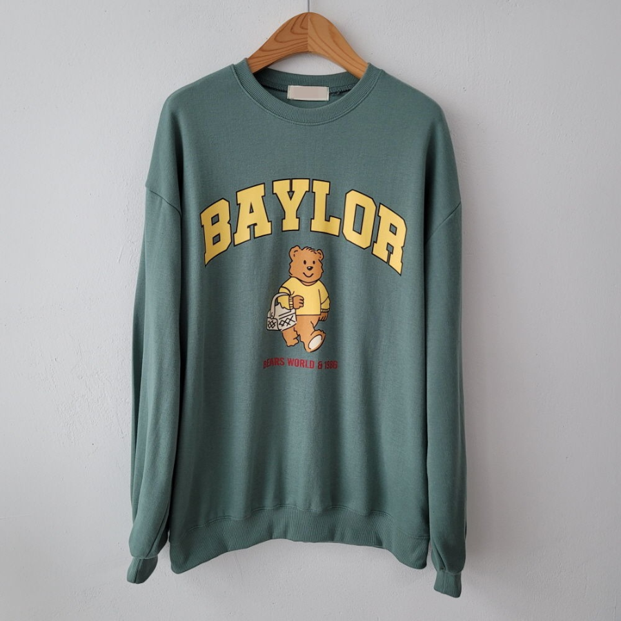 Baylor Bear Oversized Sweatshirt