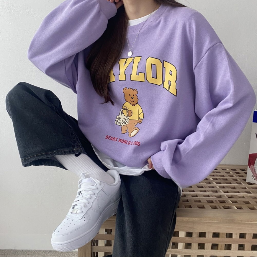 Baylor Bear Oversized Sweatshirt