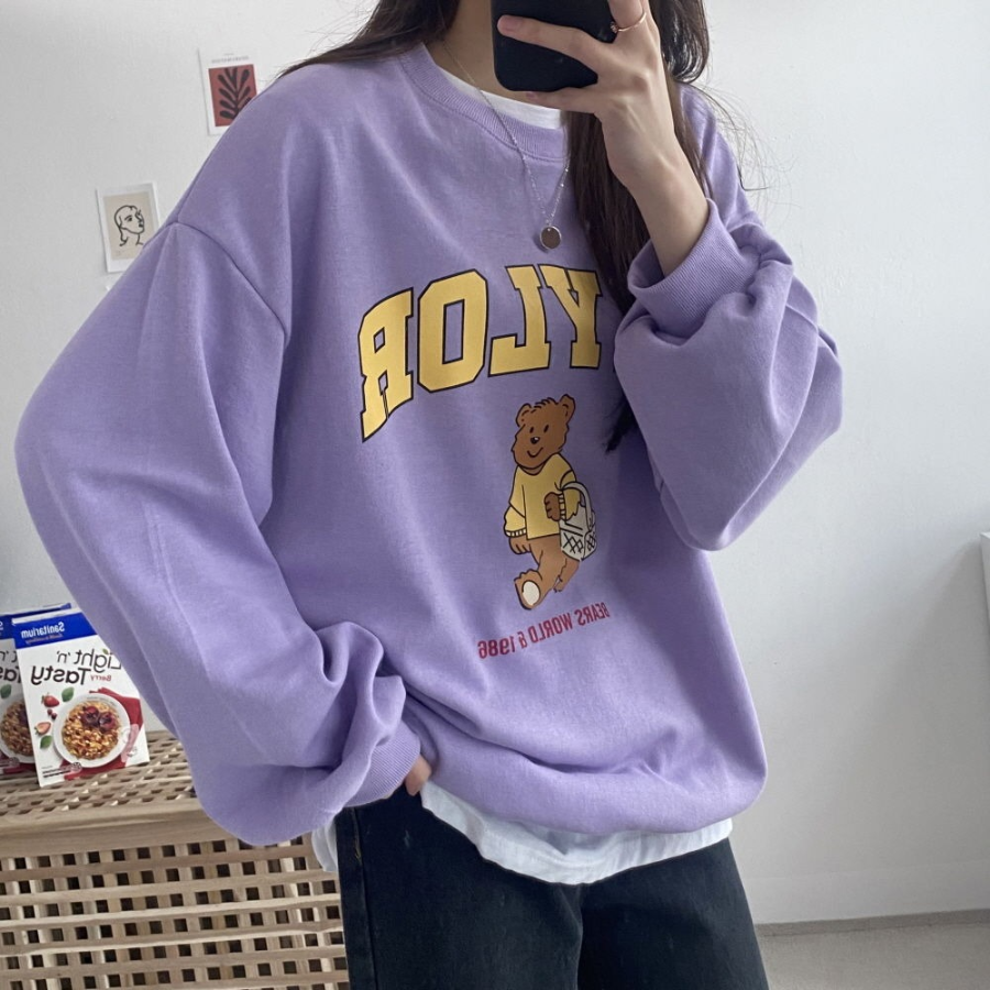 Baylor Bear Oversized Sweatshirt