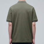[Cool Standard] Piqué Polo Shirt [Khaki Grey]