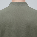 [Cool Standard] Piqué Polo Shirt [Khaki Grey]