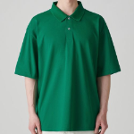 [Cool Standard] Oversized Piqué Polo Shirt [Irish Green]