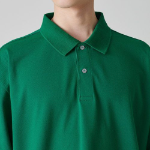 [Cool Standard] Oversized Piqué Polo Shirt [Irish Green]