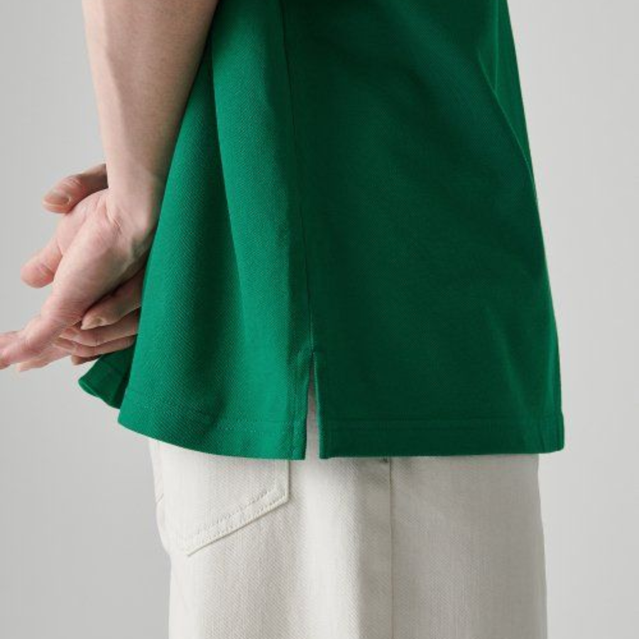 [Cool Standard] Oversized Piqué Polo Shirt [Irish Green]