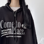Place – худи Place Lettering Oversized Hoodie
