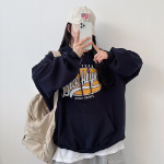 Brooklyn – худи Brooklyn Lettering Oversized Hoodie