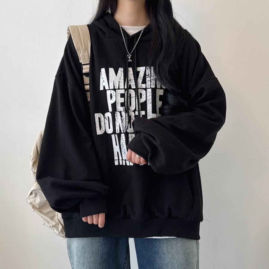 Amazing – худи Amazing Lettering Oversized Hoodie