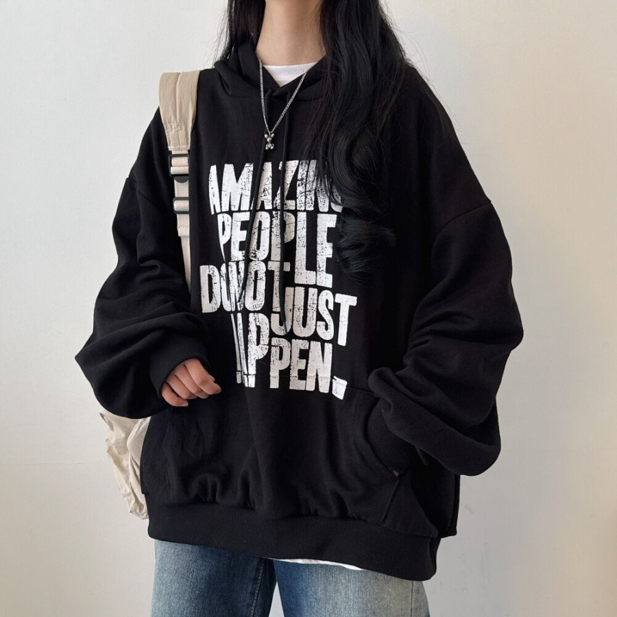 Amazing – худи Amazing Lettering Oversized Hoodie